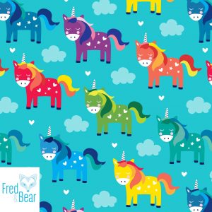 Unicorn Magic Aqua Organic Jersey